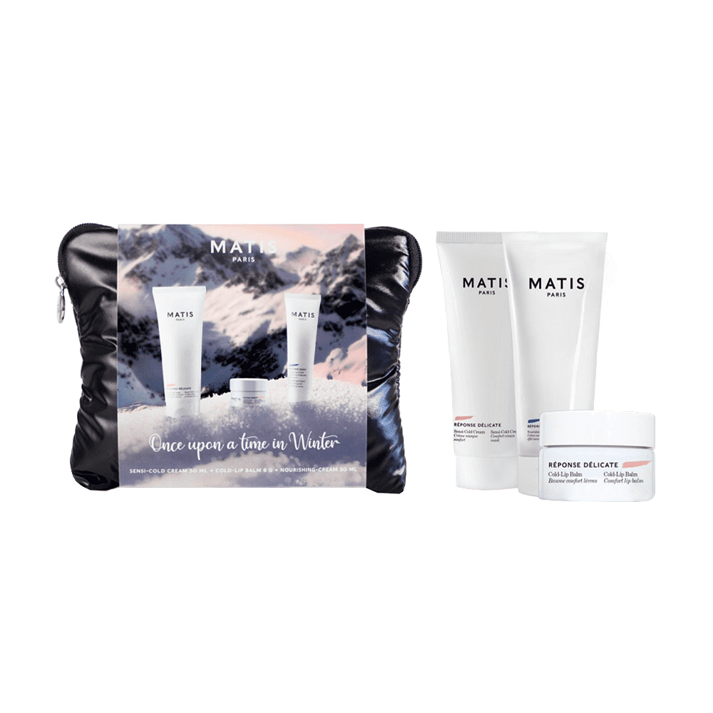 Набір для обличчя Matis Reponse Delicate Extreme Cold Set (крем, 50 мл + бальзам, 8 г + крем, 30 мл + косметичка)